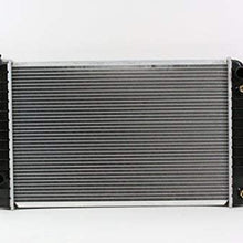 Radiator - Pacific Best Inc For/Fit 741 83-93 Chevrolet S-10 S-15 83-89 Blazer Jimmy 6cy 2.8L Automatic Transmission Plastic Tank Aluminum Core 1-Row