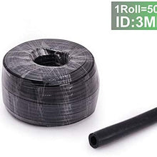 Black ID:3mm Silicone Vacuum Hose Pipe High Performance Tubing-50M PT-VS-3-1R
