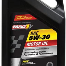 Mag 1 62937 5W-30 SN/GF-5 EC Motor Oil - 5 Quart Jug, (Pack of 3)