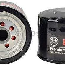 Bosch 3300 Premium FILTECH Oil Filter for Select Chevrolet, Honda, Infiniti, Kia, Mazda, Nissan + More, Black