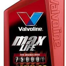 Valvoline VV149 MaxLife SAE 10W-30 High Mileage Motor Oil - 1 Quart Bottle (Case of 12)