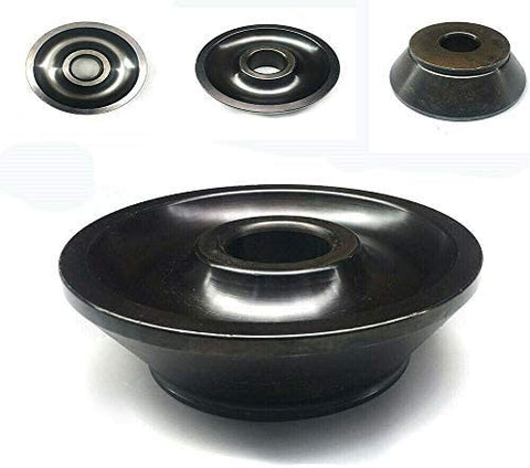 HOTSTORE Black Wheel Taper Balancer Standard Cone Kit,Wheel Balancer Cone, Car Wheel Carbon Steel Tool 4# 36mm Shaft Accuturn (1 Piece)