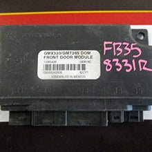 REUSED PARTS Chassis ECM Multifunction Lock and Window Front Door Fits 05 CTS 19650