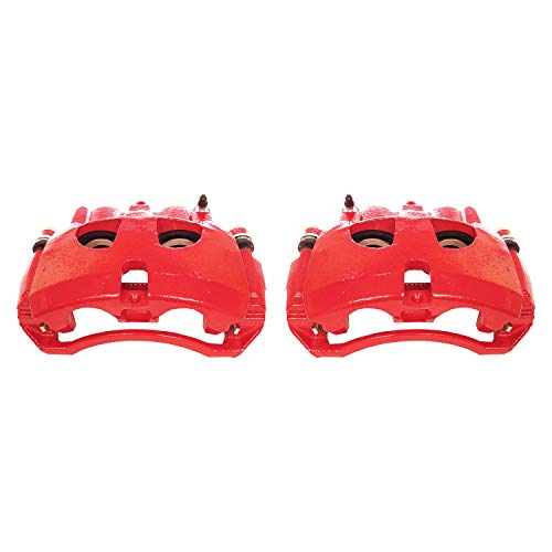 Power Stop S5172 Red Powder-Coated Performance Caliper