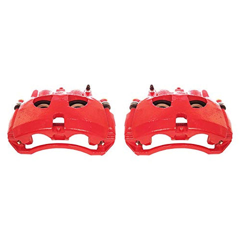 Power Stop S5172 Red Powder-Coated Performance Caliper