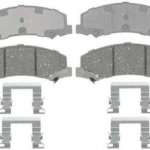 ACDelco 14D1159CH Advantage Ceramic Front Disc Brake Pad Set with Hardware