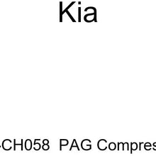Genuine Kia Fluid UM011-CH058 PAG Compressor Oil - 8 oz.