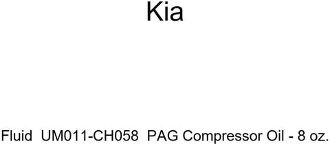 Genuine Kia Fluid UM011-CH058 PAG Compressor Oil - 8 oz.