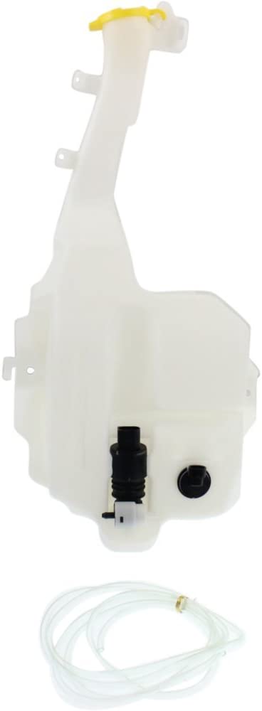 Windshield Washer Tank Assembly compatible with Jeep Grand Cherokee 07-10 W/Pump Cap and Sensor