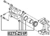 Cylinder Kit Febest 0275-Z51F Oem D4120-AR000