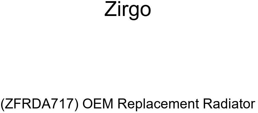 Zirgo (ZFRDA717) OEM Replacement Radiator