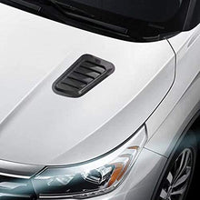 Blair 2PCS ABS Car Universal Decorative Intake Scoops Turbo Bonnet Vent Hood Auto Accessory