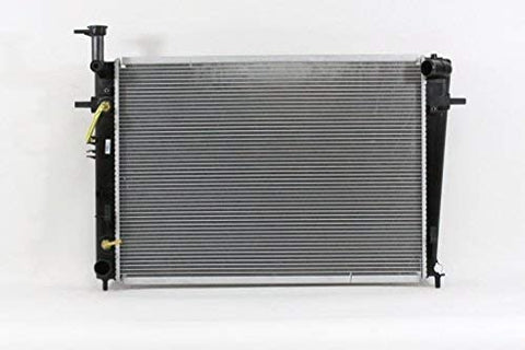 Radiator - Pacific Best Inc For/Fit 13070 05-09 Hyundai Tucson 2.7L Automatic WITH Manual A/C Plastic Tank Aluminum Core