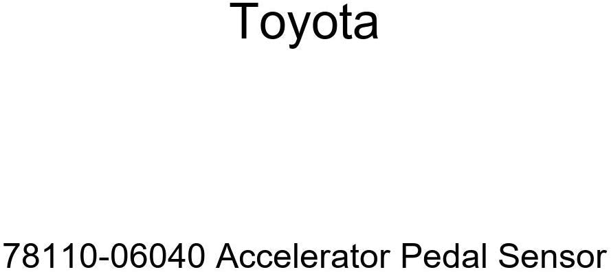 Toyota 78110-06040 Accelerator Pedal Sensor