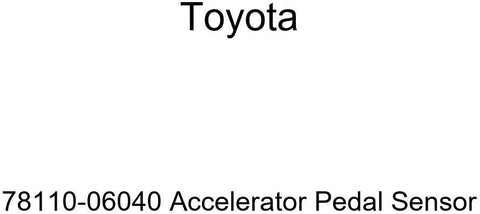 Toyota 78110-06040 Accelerator Pedal Sensor