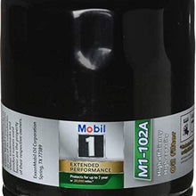 Mobil 1 Annual Protection Synthetic Motor Oil 5W-30, 1-Quart, Single Bundle M1-102A Extended Performance Oil Filter