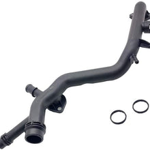 OKAY MOTOR Cylinder Head Coolant Pipe for 2005-2009 Audi A4 A4 Quattro A6 A6 Quattro 3.2L 06E121045E