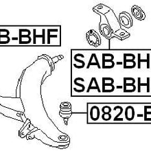 20201Aa070 - Front Arm Bushing (for Front Arm) For Subaru - Febest