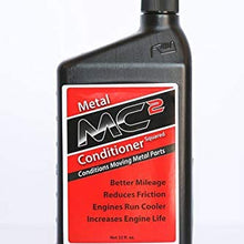 Metal Conditioner Squared MC2 32 oz. Bottle Additive/Engine Treatment Conditions All Moving Metal Parts. Reduces Friction. Get Better Fuel Economy. Engines Run Cooler, Smoother, Quieter.