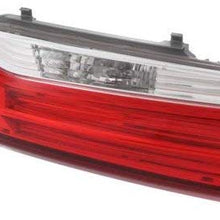 Tail Light Assembly Compatible with 2017-2019 Honda CR-V Inner LED Passenger Side