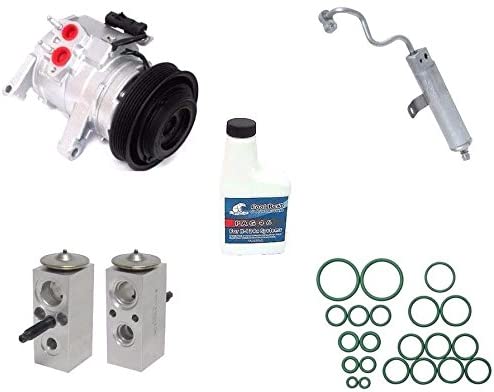 A/C Remanufactured Compressor Kit Fits Jeep Grand Cherokee 2005-2007 Commander 2006-2007 10S17E V6 3.7L V8 4.7L 77361