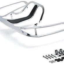 Krator Luggage Rack Chrome Cargo Travel Rack for Honda Goldwing GL1800 Models 2001-2016 Luggage Rack Chrome Cargo Travel Trunk Rack Mount