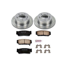 Power Stop KOE5901 Autospecialty Rear Replacement Brake Kit-OE Brake Rotors & Ceramic Brake Pads