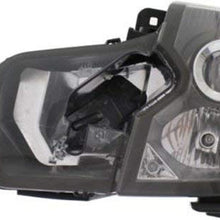 OE Replacement Driver Side Headlight Clear Lens With Bulb(s) for Cadillac - REPC100308