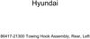 HYUNDAI Genuine 86417-21300 Towing Hook Assembly, Rear, Left