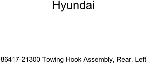 HYUNDAI Genuine 86417-21300 Towing Hook Assembly, Rear, Left