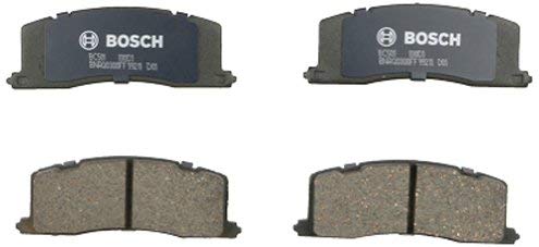 Bosch BC501 QuietCast Premium Ceramic Disc Brake Pad Set For 1991-1997 Toyota Previa; Rear