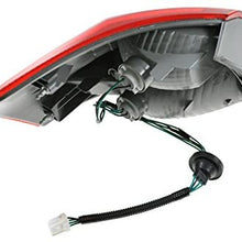 Rear Outer Taillight Taillamp Brake Right RH Passenger for 08-13 Nissan Rogue