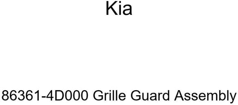 Genuine Kia 86361-4D000 Grille Guard Assembly