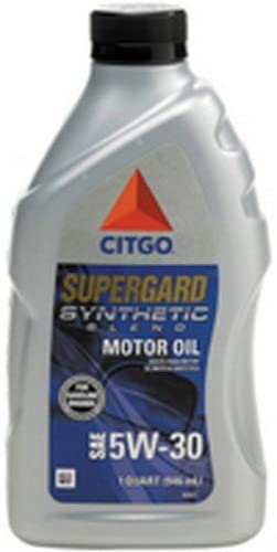 12/PACK CITGO PETROLEUM CORP 620805001159 QT SYN BLND 5W30 OIL QT CITGO