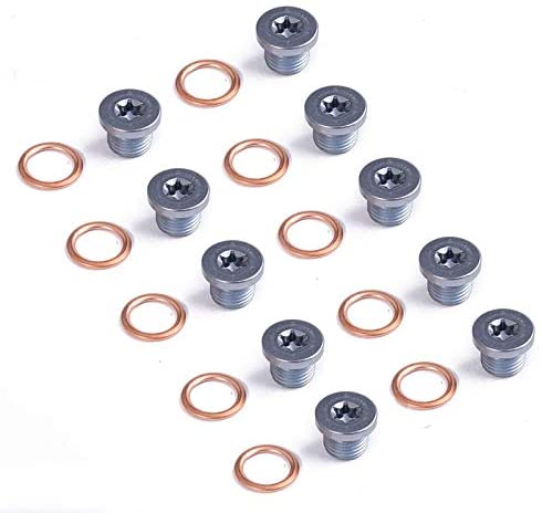 BoCID Engine Oil Drain Plug & Gaskets For VW Jetta Golf CC PASSAT Q3 Q5 Q7