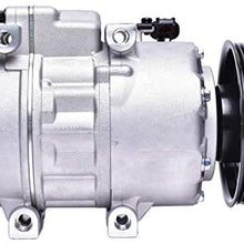 Premium New OEM AC Compressor & Clutch for 08-14 Genesis 97701-3M001