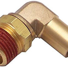 Helix 12011 3/8" NPT Male to 1/4" Push Tube Elbow Air Fitting