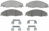 ACDelco 14D921CH Advantage Ceramic Front Disc Brake Pad Set with Hardware