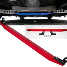 Remix Custom For 88-91 Honda Civic/CRX EF Aluminum Rear Lower Tie Bar Red