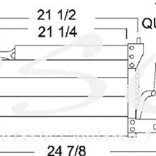 OSC Cooling Products 4257 New Condenser