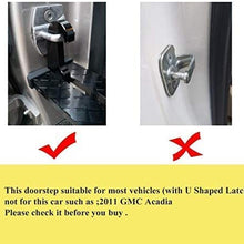 1byhome Car Door Step Vehicle Doorstep,Folding Ladder Foot Pegs with Safety Hammer Tools Easy Access Car Rooftop Roof-Rack for Car, Jeep, SUV (Black)