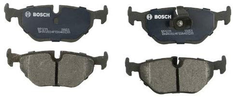Bosch BP1239 QuietCast Premium Semi-Metallic Disc Brake Pad Set For BMW: 2003 525i, 2003 530i, 2003 540i; Rear