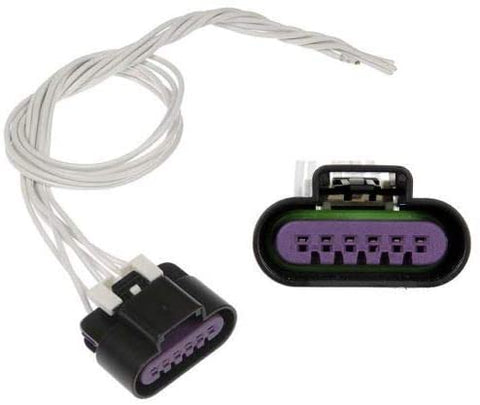 6 Wire APP Accelerator Pedal Position Sensor Connector For PONTIAC SATURN & More