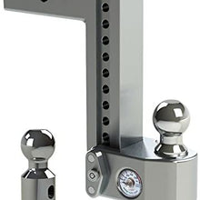 Weigh Safe WS8-2.5 Adjustable Ball Mount with 8" Drop and 2.5" Shank