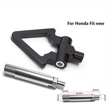 Epmn Sport Japan Model Car Auto Trailer Tow Hook Ring Eye Towing Front Rear Aluminum for Honda FIT New TR-RTHLPH005 (Red)