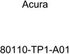 Acura 80110-TP1-A01 A/C Condenser