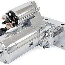 A-Team Performance Small Block Big Block 3.0 HP High Torque Starter Compatible with Chevrolet BB GEN. II, V, VI V8, SB GEN. I V8, Chrome