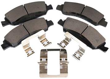 ACDelco 171-0975 GM Original Equipment Front Disc Brake Pad Kit with Brake Pads and Clips