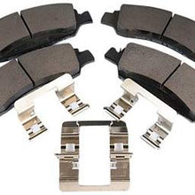 ACDelco 171-0975 GM Original Equipment Front Disc Brake Pad Kit with Brake Pads and Clips
