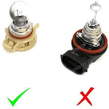 iJDMTOY (2) Heavy Duty Wirings Fog Light Converter Adapters From 5202/2504/PSX24W To Deutsch DT DTP Connectors, Good For Cubic LED Pod Lights, LED Light Bar, LED Work Lamps, etc